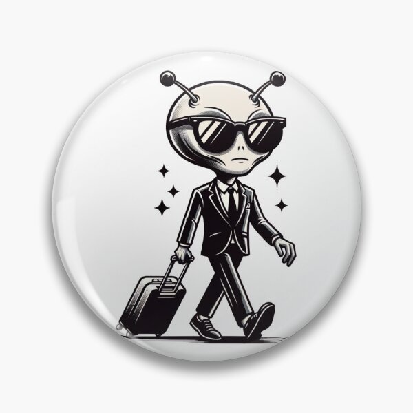 Item preview, Alien Agent #2 designed and sold by ChromeCraft.