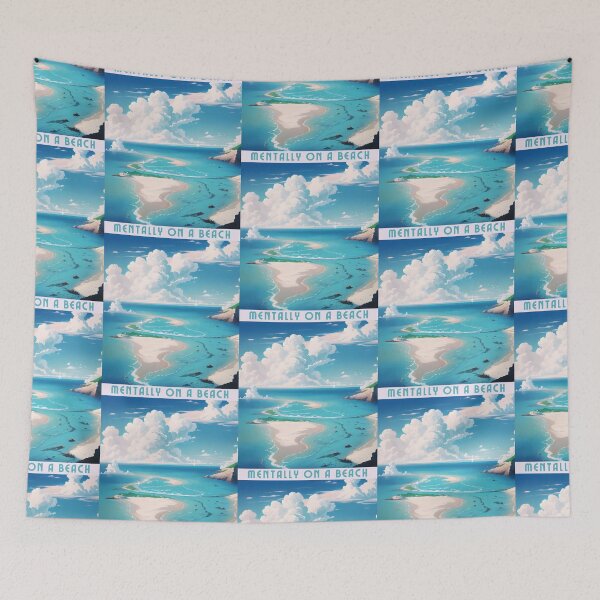 Item preview, Mentally On A Beach designed and sold by Itsheartshop.