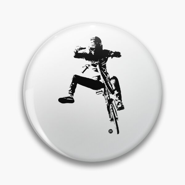 Item preview, One hand One foot - old school BMX designed and sold by CaraMiaVintage.