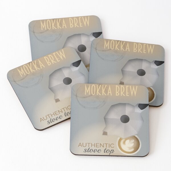Item preview, Mokka Vintage Style Coffee Poster designed and sold by Originalbrit.