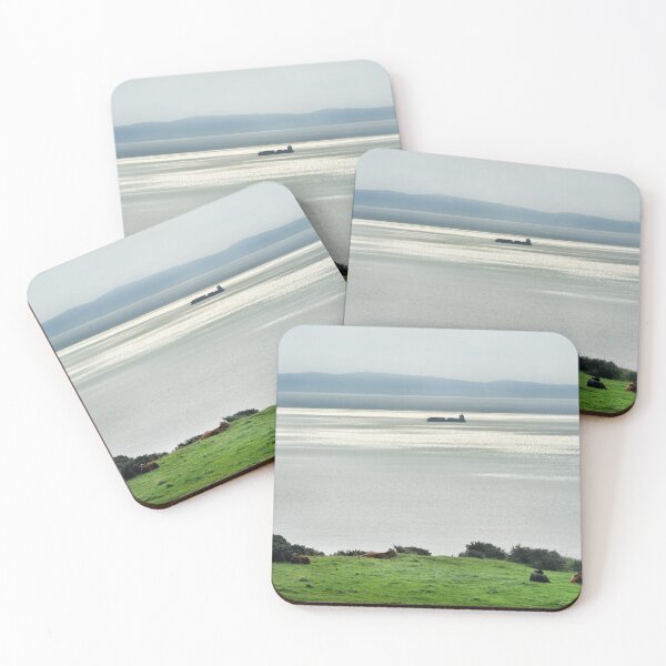 Item preview, A ship moving along the Isle of Arran coast, Scotland designed and sold by Richard Flint.