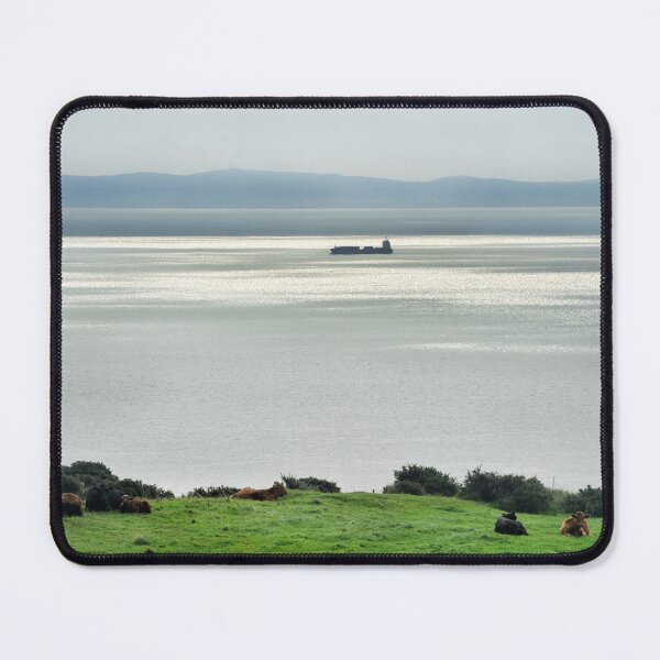 Item preview, A ship moving along the Isle of Arran coast, Scotland designed and sold by Richard Flint.