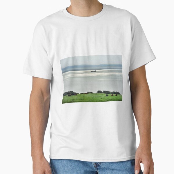Item preview, A ship moving along the Isle of Arran coast, Scotland designed and sold by Richard Flint.