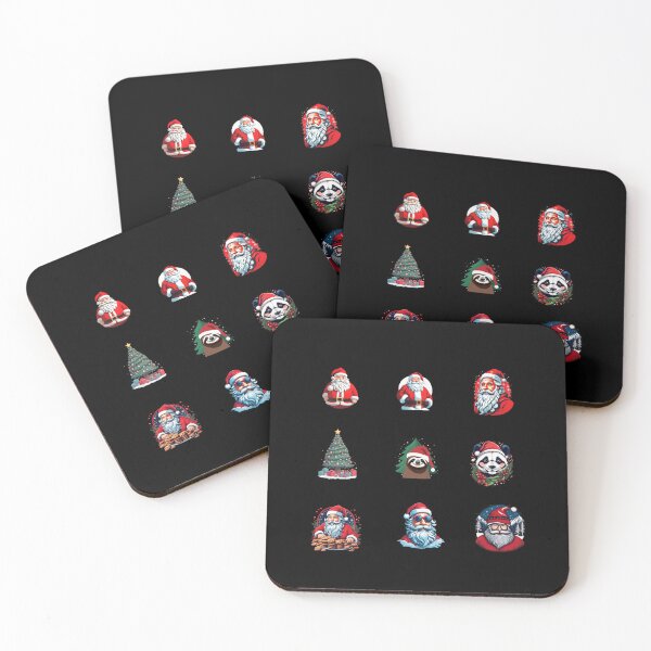 Item preview, Christmas stickers pack designed and sold by mrlazypl.