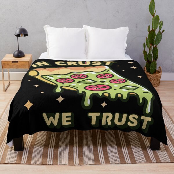 Item preview, In Crust We Trust Funny Pizza Lover's designed and sold by D3monic.