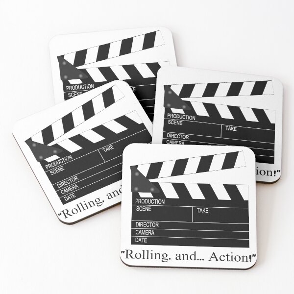 Item preview, Movie Clapper - Cinematic Artwork | Hollywood | movie lover designed and sold by ArtisticScratch.