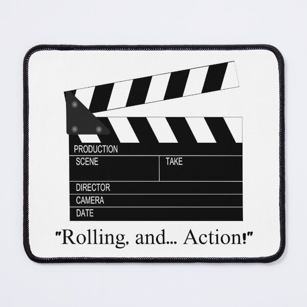 Item preview, Movie Clapper - Cinematic Artwork | Hollywood | movie lover designed and sold by ArtisticScratch.