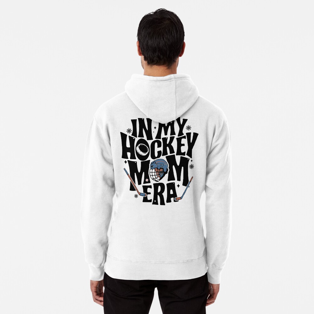 hockey mom sweatshirt with laces