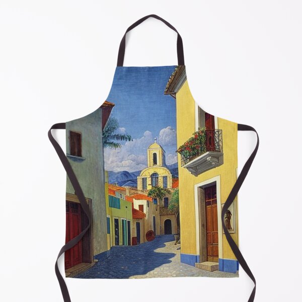 Item preview, Medieval town with cathedral painting designed and sold by Meena-tta.