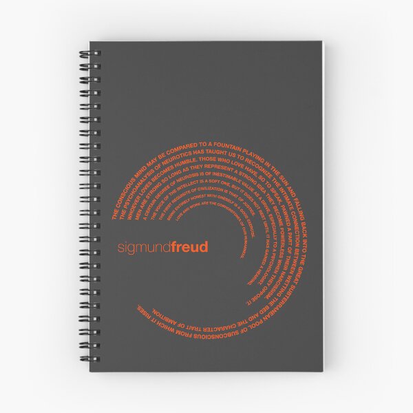 Item preview, Sigmund Freud quotes. (orangered) designed and sold by CMYKStudio.