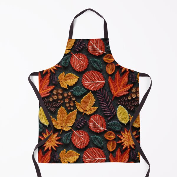 Item preview, Leaves of Change: Autumn Embroidery Delights designed and sold by shopfindingbeni.
