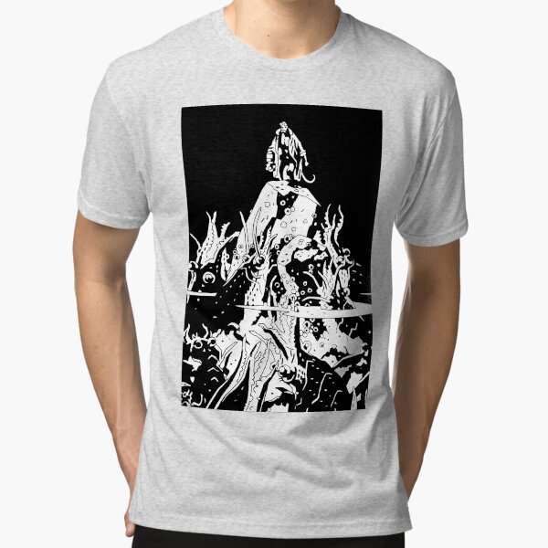 Hellboy in the Abyss Tri-blend T-Shirt