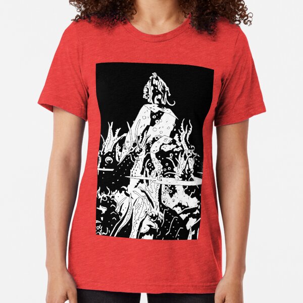 Hellboy in the Abyss Tri-blend T-Shirt