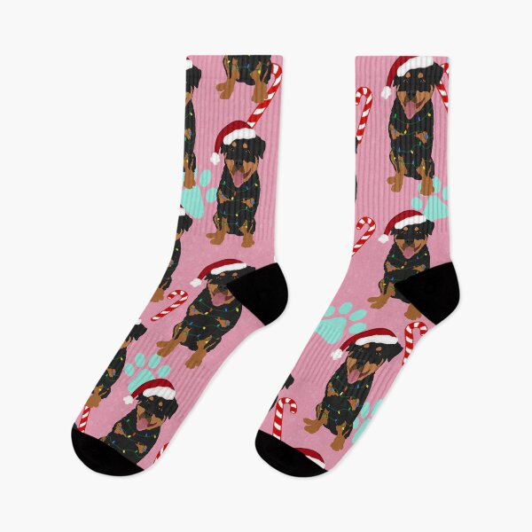 Item preview, Christmas Rottweiler Dog Pattern designed and sold by KantstandyaC.