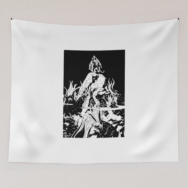 Item preview, Hellboy in the Abyss designed and sold by Oclibertine.