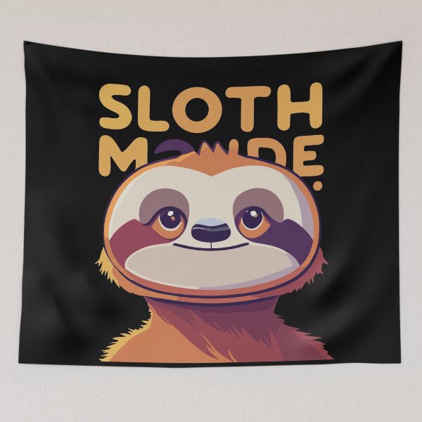 Item preview, Sloth Mode Lazy Days Chill Shirt designed and sold by D3monic.