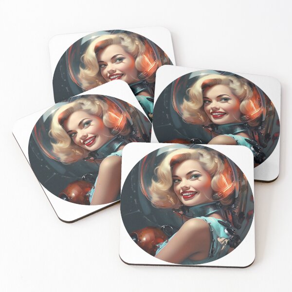 Item preview, Futuristic Pin up designed and sold by MendaciousMina.