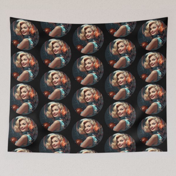 Item preview, Futuristic Pin up designed and sold by MendaciousMina.