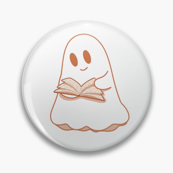 Item preview, A reading ghost with a book designed and sold by loulou-artifex.