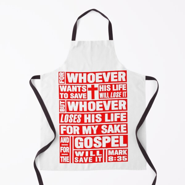 Item preview, Mark 8:5 Whoever Loses His Life For The Gospel Will Save It designed and sold by plushism.