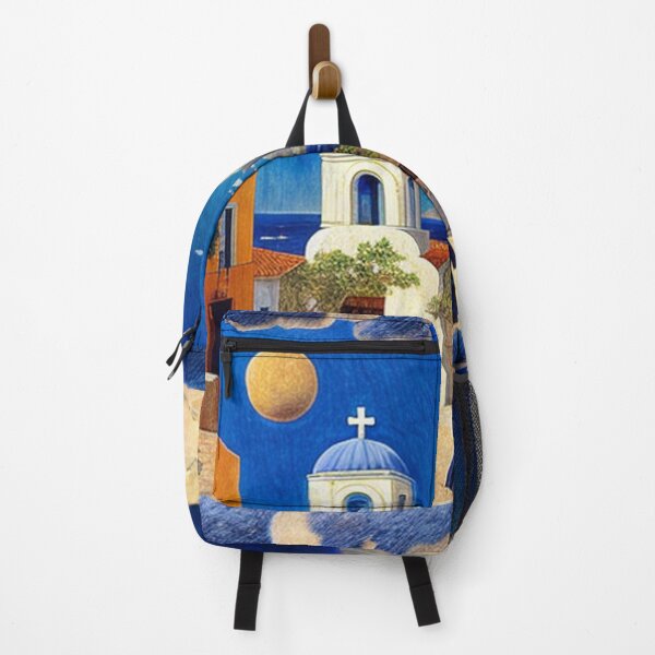 Item preview, Medieval town with cathedral and sea neoclassical style painting designed and sold by Meena-tta.