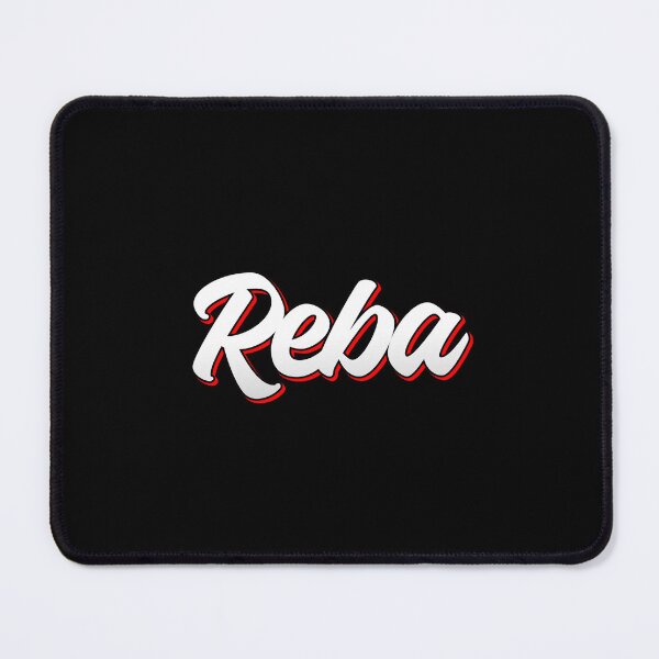 Item preview, Retro Reba Name Label (Black) designed and sold by NafilNafiz.