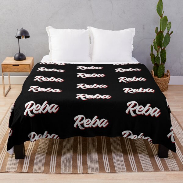 Item preview, Retro Reba Name Label (Black) designed and sold by NafilNafiz.