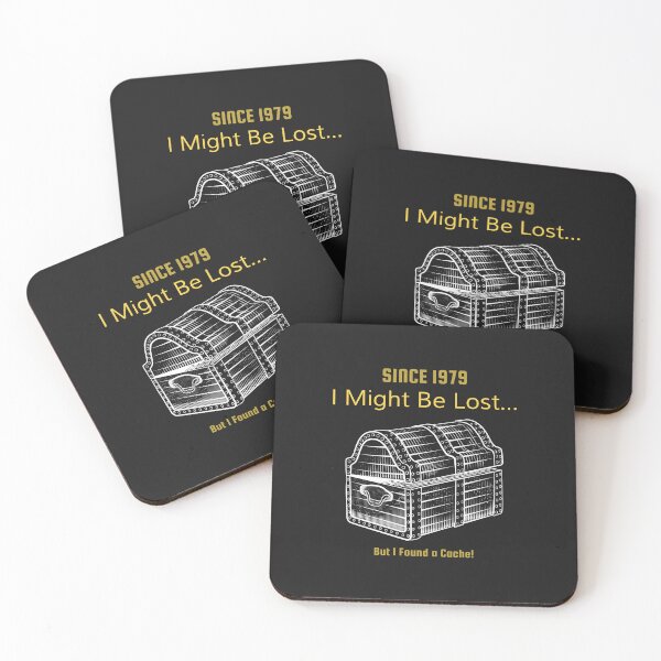 Item preview, I Might Be Lost... But I Found a Cache! designed and sold by ArtFlow1.