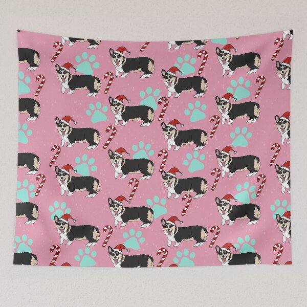 Item preview, Christmas Corgi Pattern designed and sold by KantstandyaC.