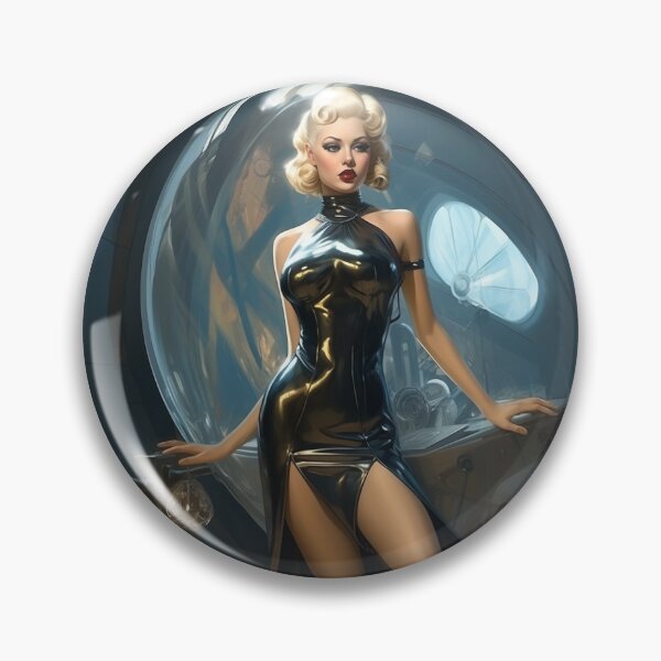 Item preview, Futuristic Pin up designed and sold by MendaciousMina.