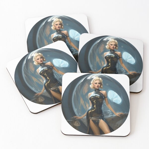 Item preview, Futuristic Pin up designed and sold by MendaciousMina.