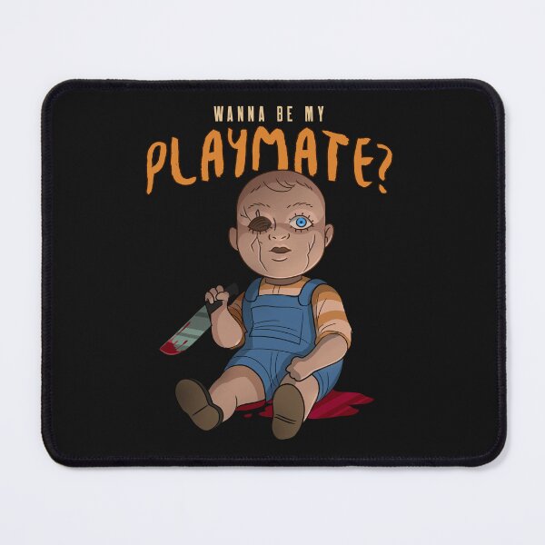 Item preview, Wanna Be My Playmate? Halloween designed and sold by TeeTimeStories.
