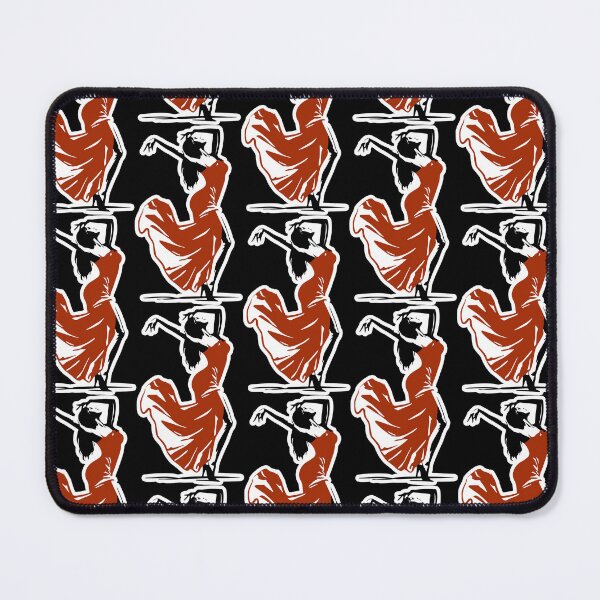 Item preview, Spanish Lady Elegant Flamenco Dance Posture Pattern designed and sold by art-by-el-sid.