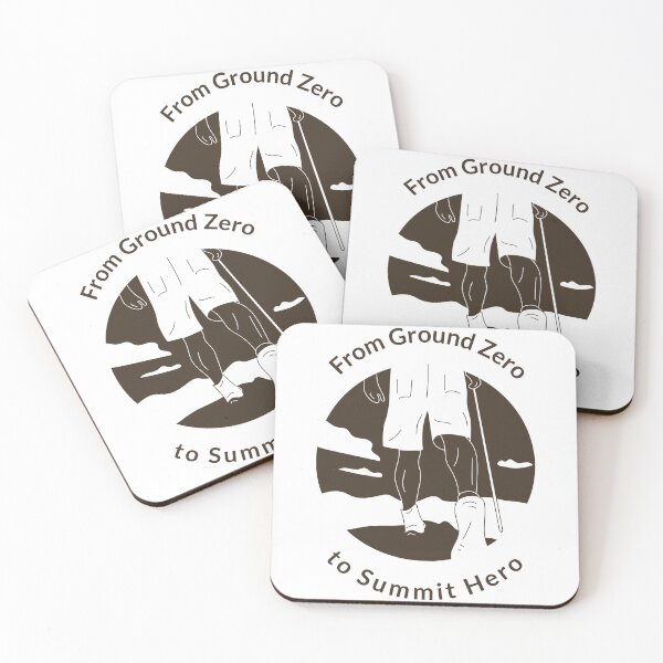 Item preview, From Ground Zero to Summit Hero designed and sold by ArtFlow1.