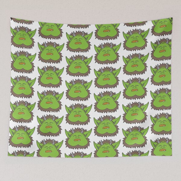 Item preview, MUNSTA - Sleepy Green Monster designed and sold by OWLSTANDING.