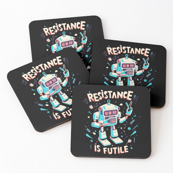 Item preview, Resistance Is Futile designed and sold by D3monic.