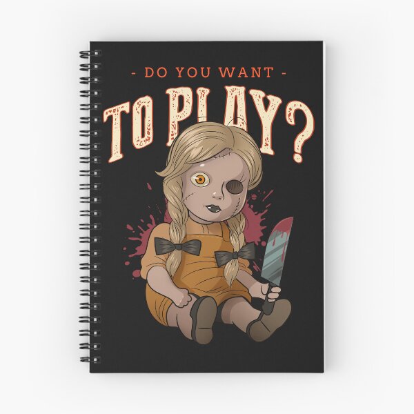 Item preview, Do You Want to Play? Halloween designed and sold by TeeTimeStories.