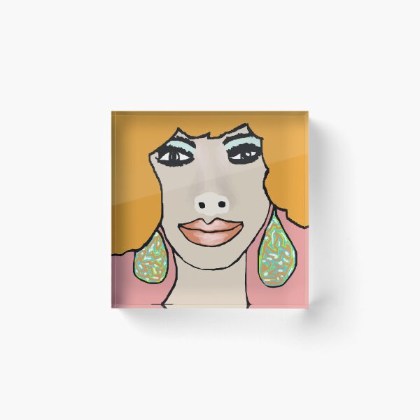 Item preview, Orange hair girl designed and sold by DLGstudio.