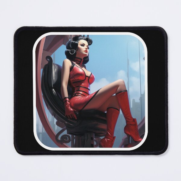 Item preview, Futuristic Pin up designed and sold by MendaciousMina.