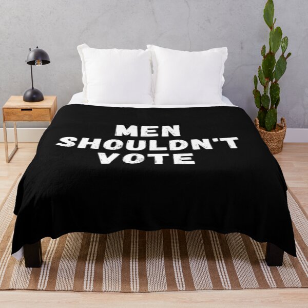 Item preview, men shouldn't vote designed and sold by manandi1.