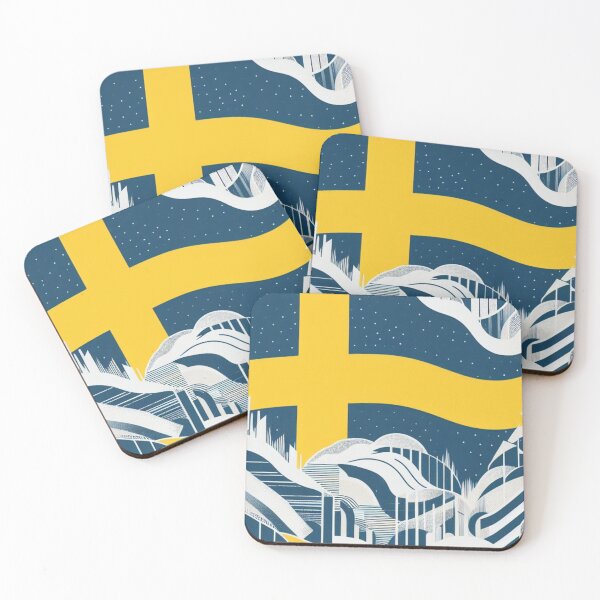 Item preview, Sweden flag, Swedish flag  designed and sold by Pommallina.