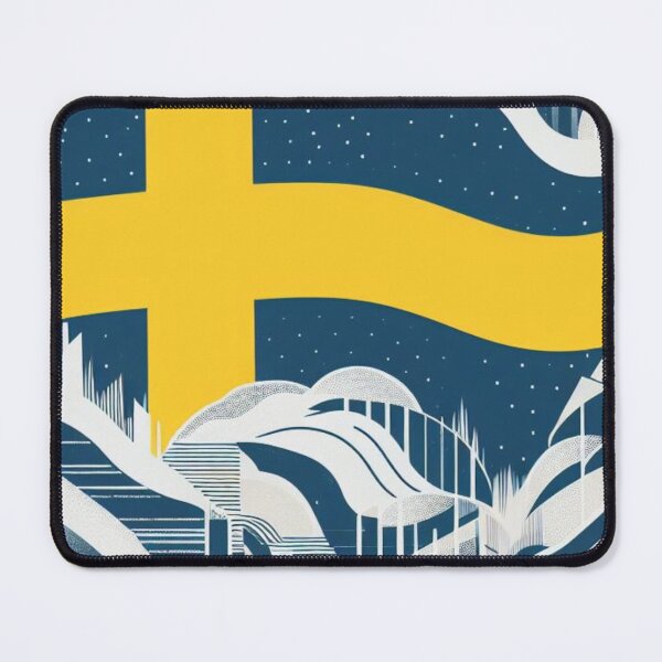 Item preview, Sweden flag, Swedish flag designed and sold by Pommallina.
