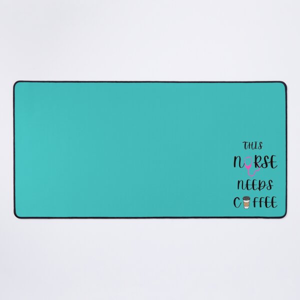 Item preview, This nurse needs coffee turquoise designed and sold by Studio29shirts.