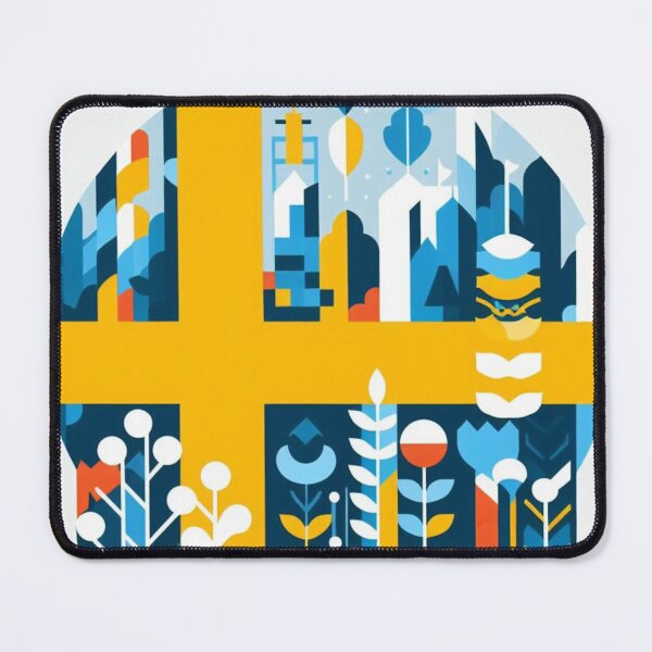 Item preview, Sweden flag, Swedish flag designed and sold by Pommallina.