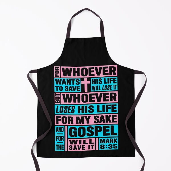 Item preview, Mark 8:5 Whoever Loses His Life For The Gospel Will Save It designed and sold by plushism.