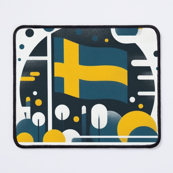 Item preview, Sweden flag, Swedish flag designed and sold by Pommallina.