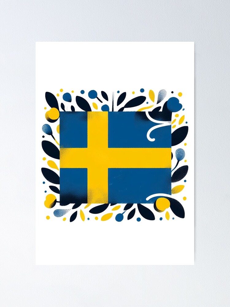 Made In Sweden Sticker Decal - Self Adhesive Vinyl - Weatherproof - Made In USA - Swedish Se - Foto 3