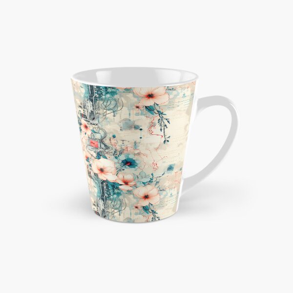 Item preview, Cyberpunk Flowers and Circuitry Pattern designed and sold by SchorlCraft.