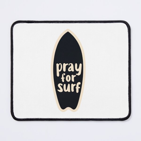 Item preview, Products On Demand: 'Pray for Surf' Surfboard designed and sold by Mantasrl.