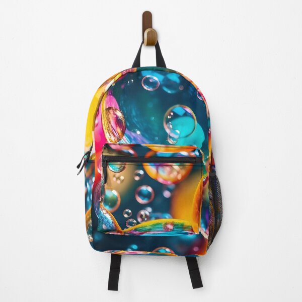 Item preview, Multiple colorful bubbles under water designed and sold by VisualFeeling.